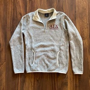 Charlie’s River Collared Pullover Alpha Gamma Delta